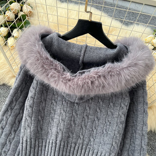 Soft Knit Turtleneck Sweater & Long Pants Cozy Set