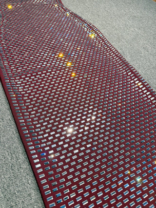 Crystal Bandage Long Dress – Spaghetti Straps, Body-Hugging Fit