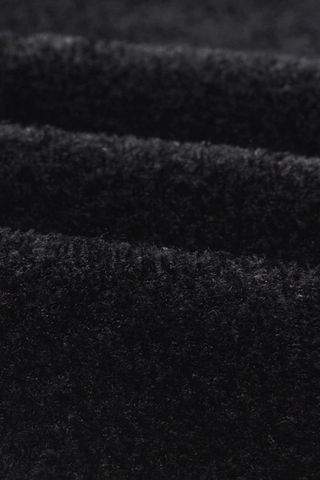 Long Sleeve Knit Cardigan with Round Neck and Decorative Mixed Buttons