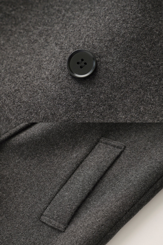 Structured Belted Longline Coat