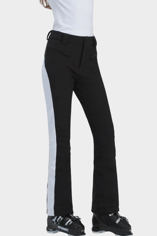 Tailored Performance Ski Pants with Flared Leg and Sculpting Fit