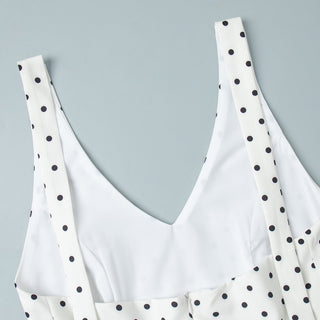 Monroe Polka Dot Peplum Set