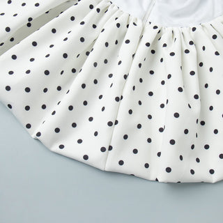 Monroe Polka Dot Peplum Set