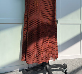 Sparkling Draped High-Neck Structured Shoulder Long Dress
