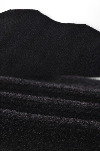 Knitted Long Sleeve Flared Dress with Belt – Soft Winter Knit Mini Dress