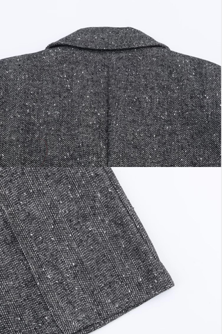 Tailored Tweed Structured Blazer