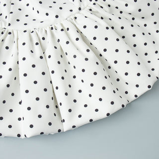 Monroe Polka Dot Peplum Set