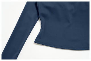 Scoop Neck Long Sleeve Top & Wide-Leg Pants Set