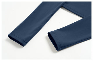 Scoop Neck Long Sleeve Top & Wide-Leg Pants Set