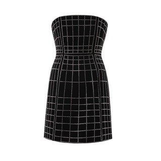 Sparkle Strapless Mini Dress