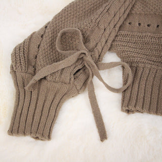 Luxe Knitted Fox Fur Cardigan