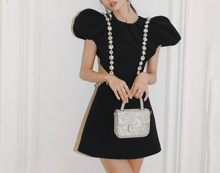 Verona Sleeveless Ruffle Mini Dress