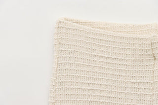 Elegant Bow Cardigan & Flared Pants Set