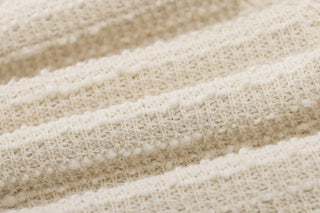 Elegant Bow Cardigan & Flared Pants Set