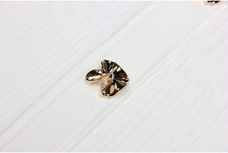 Knitted Button-Up Polo Collar Long Midi Dress – Short Sleeve