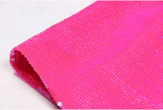 Long Sleeve Shiny Glow Sequin Mini Dress