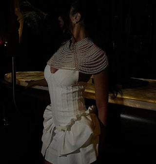 Judy Sleeveless Bandage Mini Dress