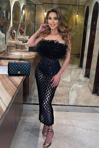 Maryana Elegant Feather Set