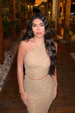 Golden Dusk Sequin  Set