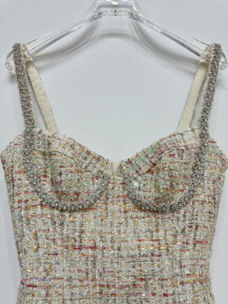 Sparkle Tweed Mini Dress