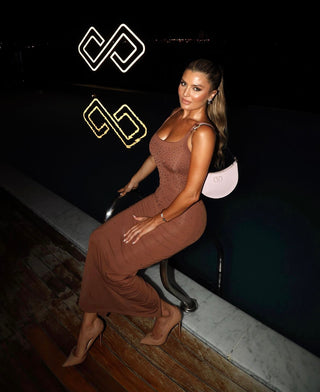 Sparkle Sleeveless Long Dress