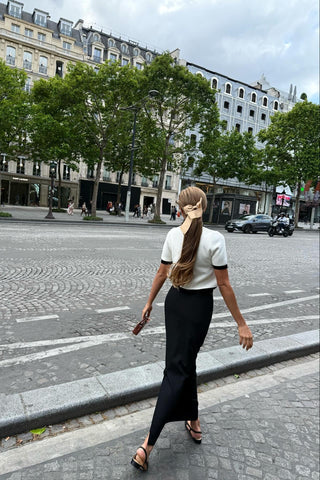 Elegant Short Sleeve Knit Cardigan