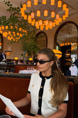 Elegant Short Sleeve Knit Cardigan