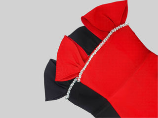 Fitted Bandage Long Dress with Cape Sleeves and Rhinestone Detail