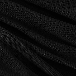 Elegant Off-Shoulder Long Sleeve Mesh Tall Dress