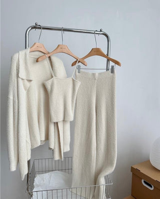 Chic Sleeveless Wide Comfy Set