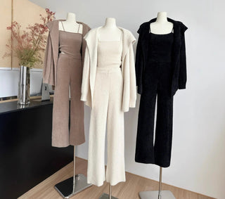 Chic Sleeveless Wide Comfy Set