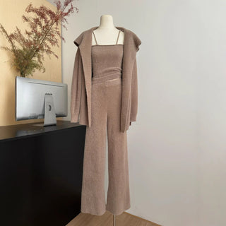 Chic Sleeveless Wide Comfy Set