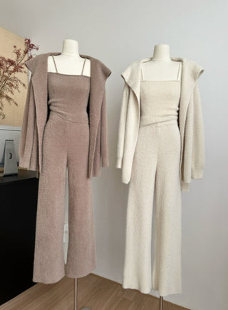 Chic Sleeveless Wide Comfy Set