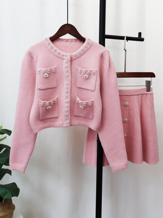 Long Sleeve Knitted Set