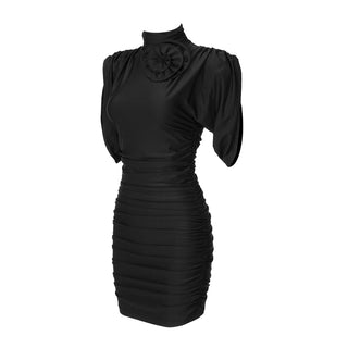 Evelyn sleeveless Flower Mini Dress