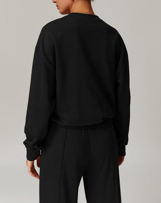 Knitted Long Sleeve Sports Sweater