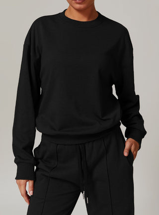 Knitted Long Sleeve Sports Sweater