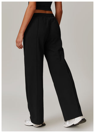 High Waist Straight Sports Pants