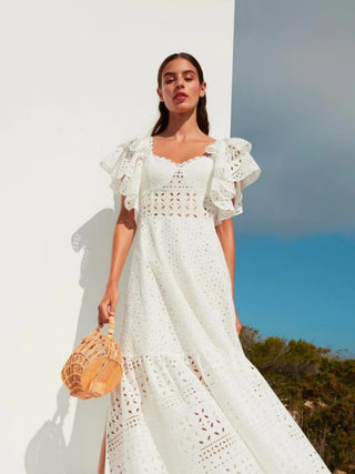 Summer Splendor Patterned Long Dress