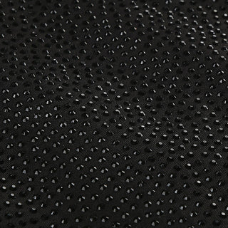 Black Long Sleeve Corset-Style Mini Dress