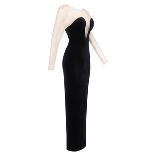 Stellar Night Velvet Long Dress