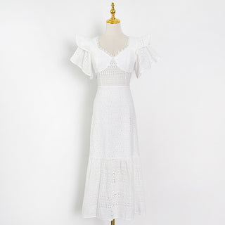 Summer Splendor Patterned Long Dress