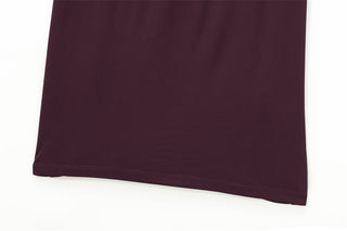 Long Sleeve Twist-Front Bodycon Maxi Dress