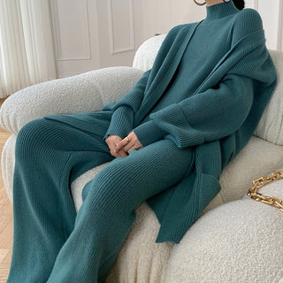Cozy Knit Trio Set