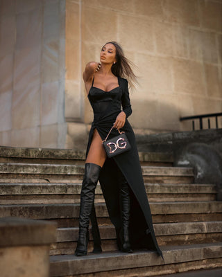 Saint Elegant Backless Corset Long Dress