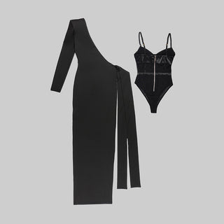 Saint Elegant Backless Corset Long Dress