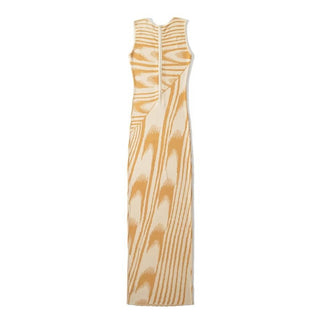 Celestial Dream Sleeveless Knitted Maxi Dress