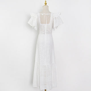 Summer Splendor Patterned Long Dress