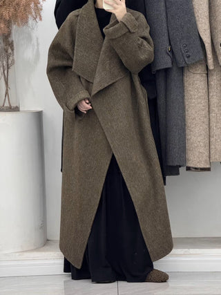 Luxe Double-Faced Cashmere Long Coat