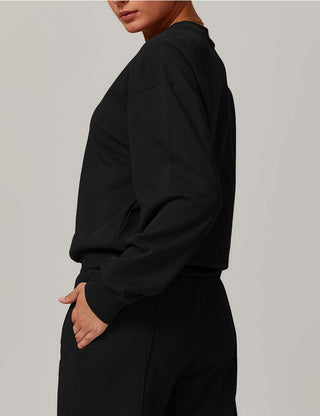 Knitted Long Sleeve Sports Sweater